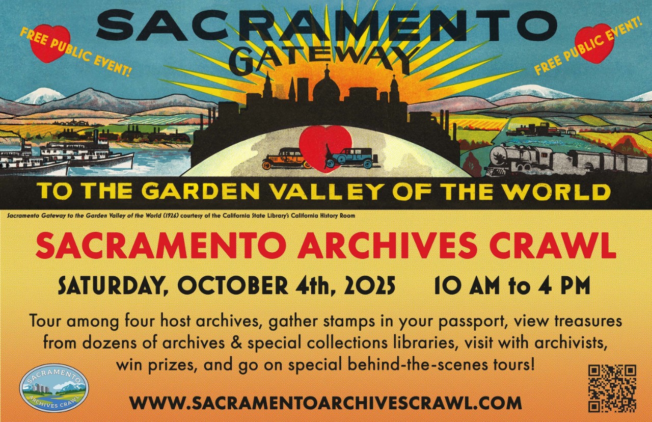 Sacramento Archives Crawl poster
