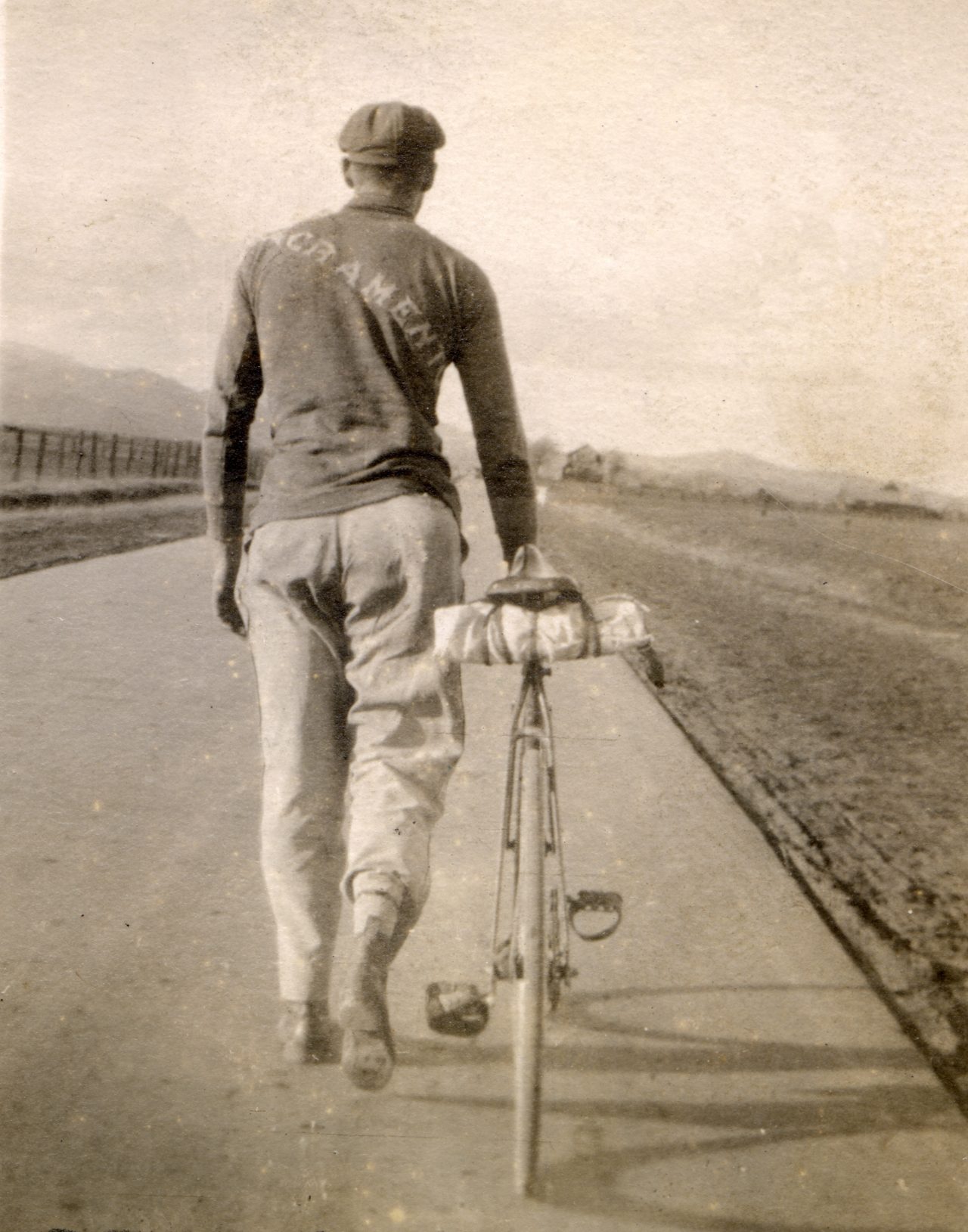 Eugene with his bike