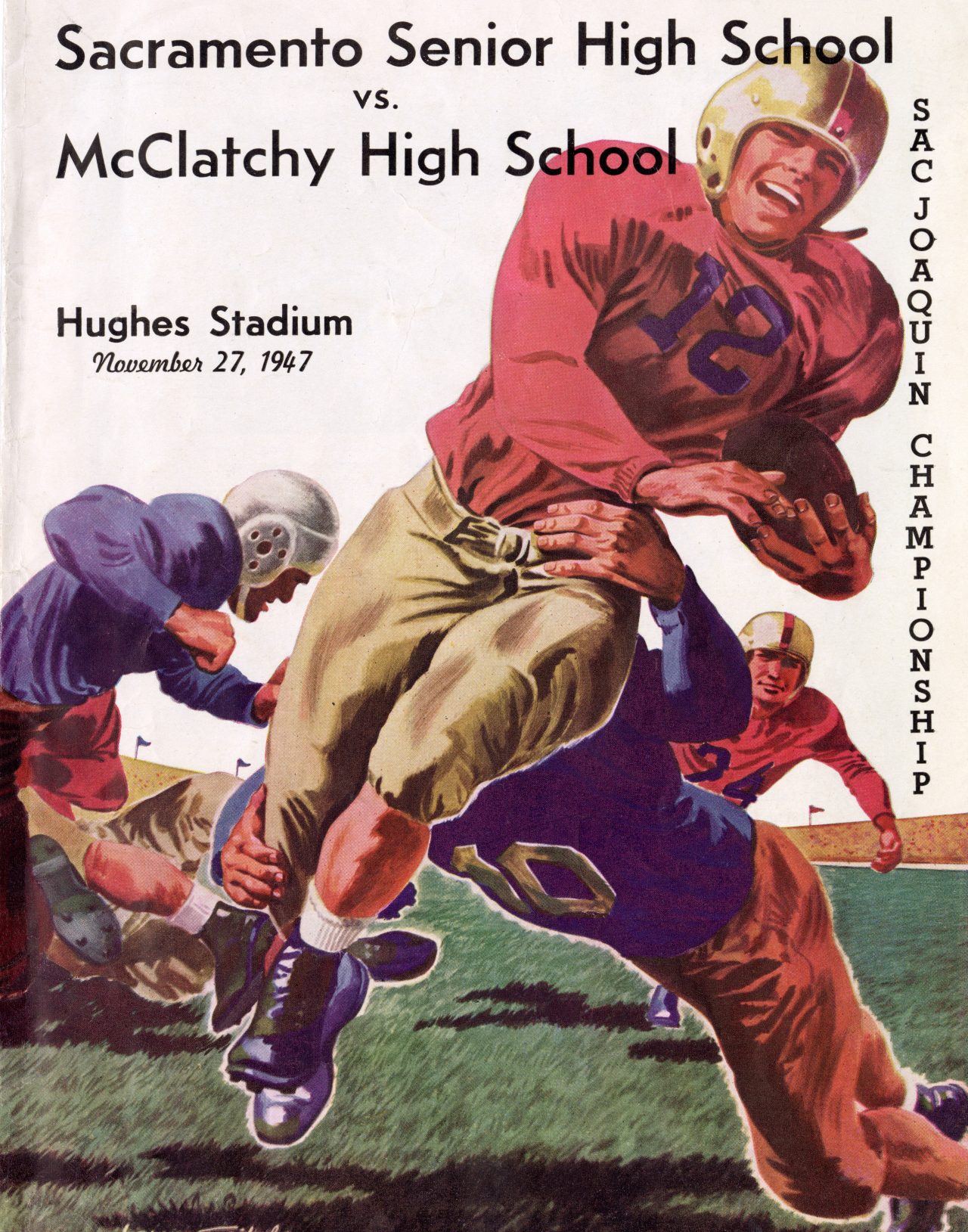 Football Program: Sac High vs. McClatchy